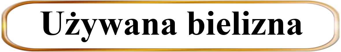 Używana bielizna aleternatywa dla majtkomatu.